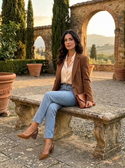 Venezia Classico – Slingback con Tacco Animalier